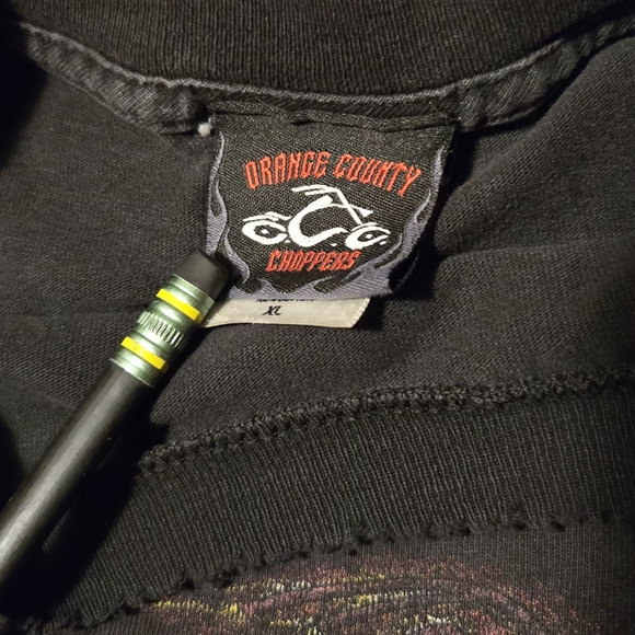 VTG Orange County Choppers NY Distressed Graphic T-Shirt XL - Picture 8 of 8